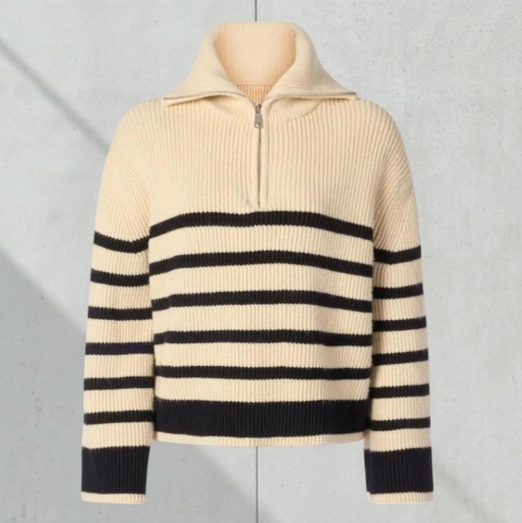 New BlankNyc Dropshoulder Extra Long Sleeve Knit Sweater - Picture 5 of 9